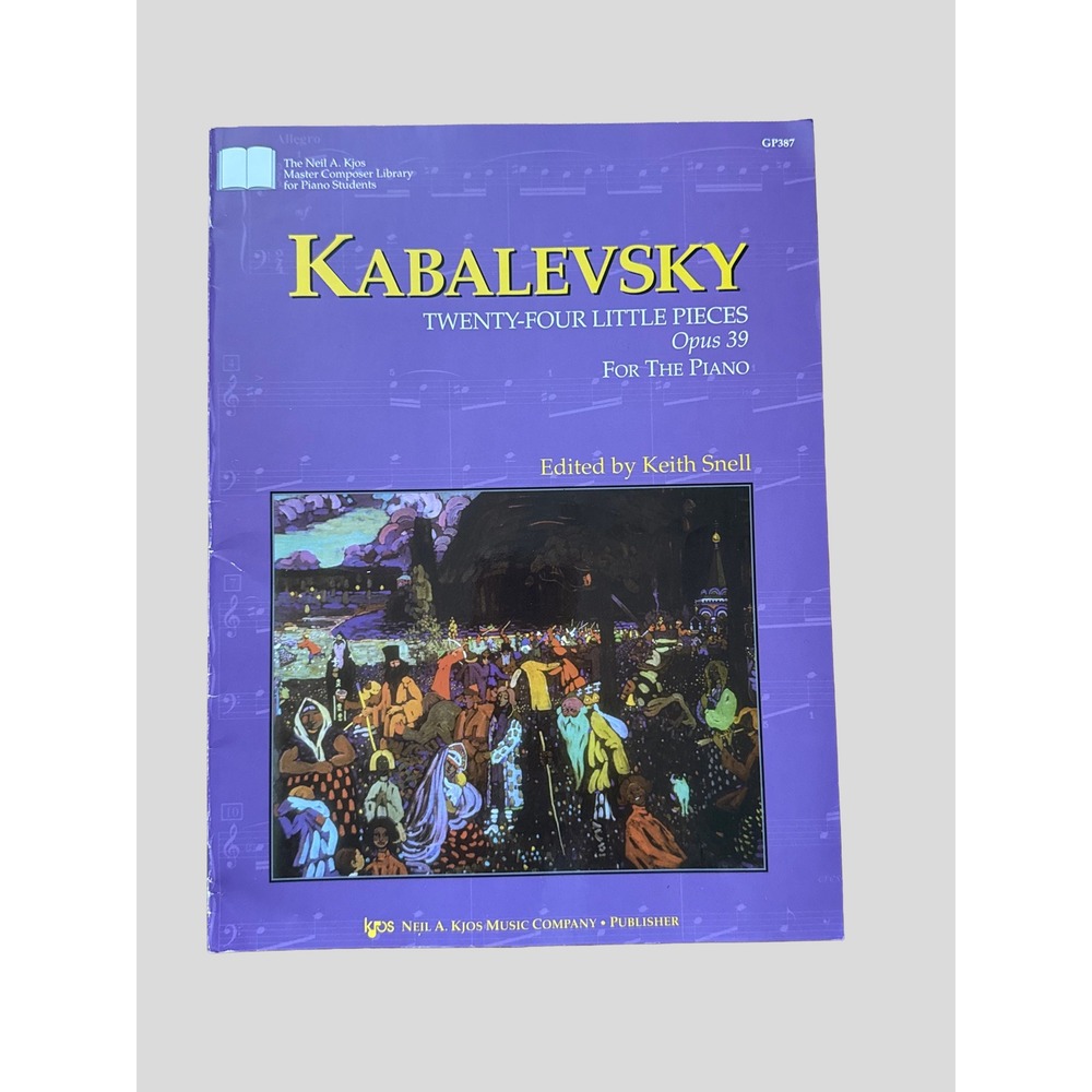 Kabalevsky Twenty-Four Little Pieces Opus 39 Piano Sheet Music Keith Snell GP387
